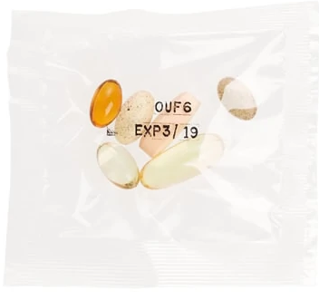 Pill pouches supplement packaging