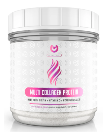 Protein powder supplement packaging